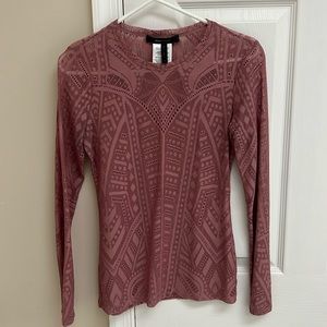 BCBG women’s lace shirt